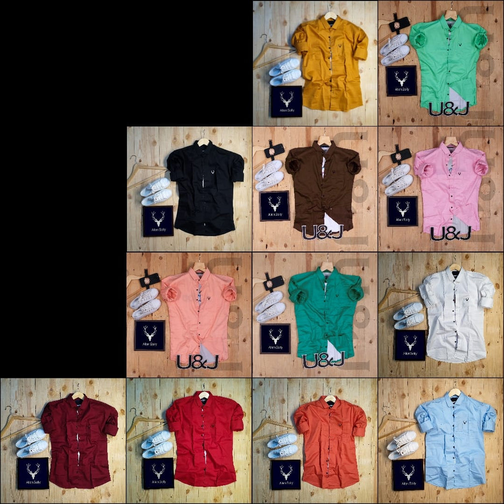 PLAIN SHIRT ALLEN SOLLY