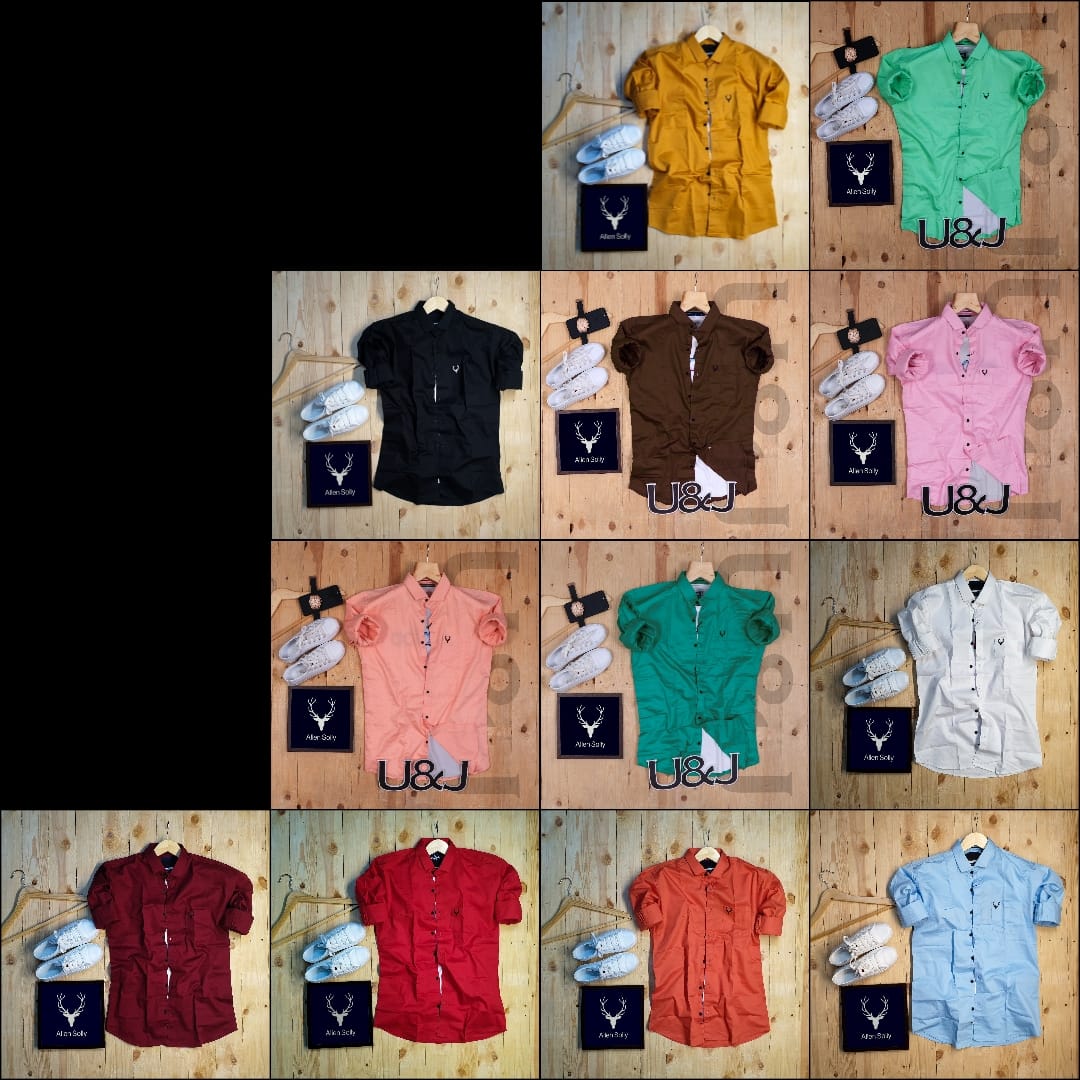 PLAIN SHIRT ALLEN SOLLY