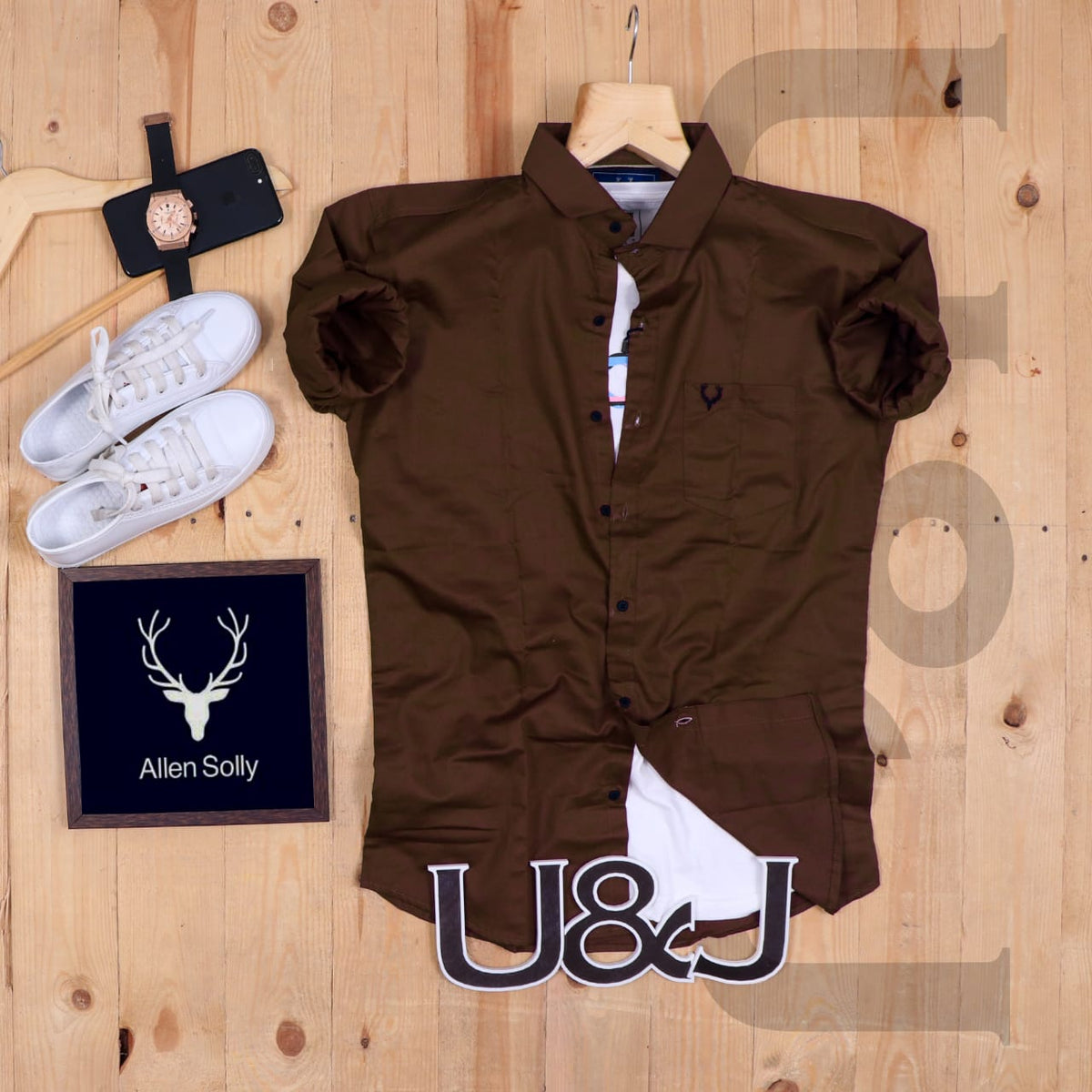 PLAIN SHIRT ALLEN SOLLY